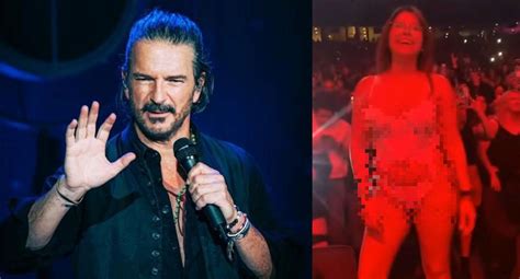 Ricardo Arjona Fan Tica Del Artista Se Qued En Ropa Interior Cuando