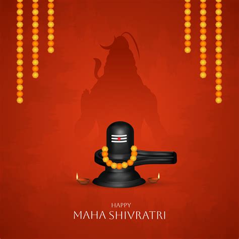 Happy Maha Shivaratri Social Media Post Design 18877209 Vector Art At