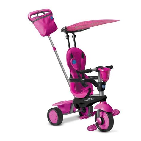 Smartrike Tricycle évolutif 4 En 1 Spirit Rose Pour Bébé Et Enfant