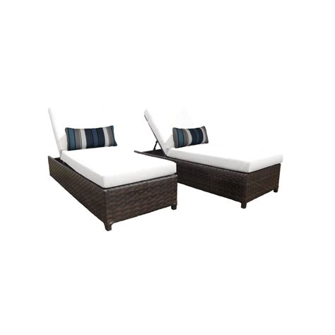Kathy Ireland® Homes And Gardens River Brook Patio Chaise Lounges Set Of