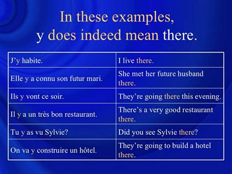 The French Pronouns "y" and "en" | Learn french, French phrases, Learn ...
