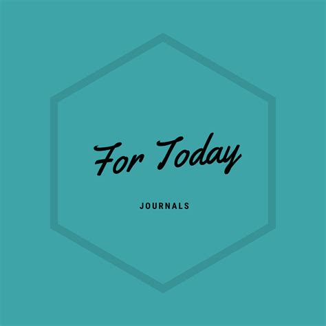 For Today Journals