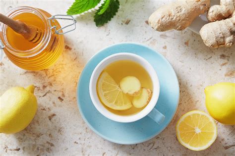 Honey Lemon And Ginger Drink Natural Coldflu Soother Utterly