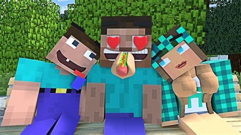 Alex And Steve Love Story Minecraft Animation Youtube