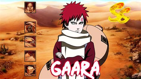 Naruto Online Mobile Gaara Fifth Kazekage Gameplay Youtube