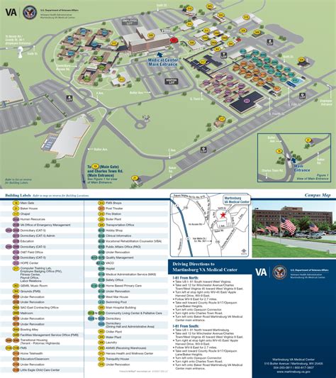 Martinsburg Va Medical Center Campus Map The Gypsy Nurse