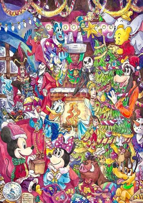 Christmas at the House of Mouse ! by pamnantarat on DeviantArt