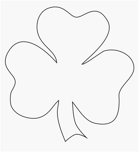 Free Shamrock Pictures Template Of A Shamrock Hd Png Download