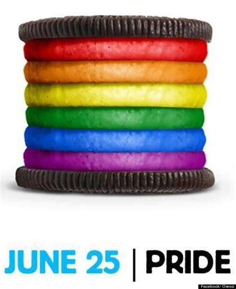 Oreo Celebrates Gay Pride With Rainbow Filling Prompts Facebook