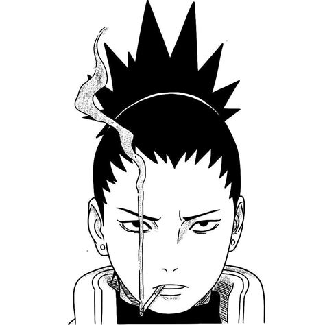 Please Tell Me Are There Any Canon Images Of Shikamaru With His Hair