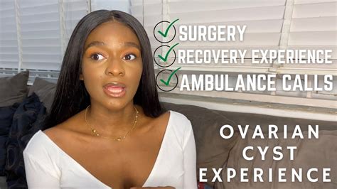 My Ovarian Dermoid Cyst Experience Emergency Rooms Keyhole Surgery 5