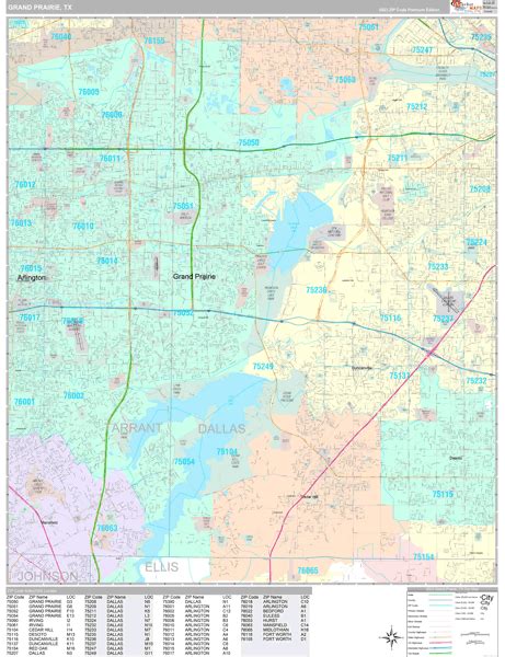 Maps Of Grand Prairie Texas