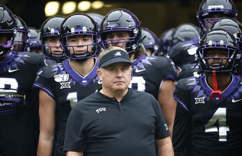 The tcu horned frogs football team is the intercollegiate football team of texas christian university (tcu). TCU Football: Can Horned Frogs bounce back from 2019 ...