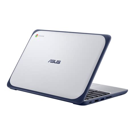 Asus C202 116 Chromebook Intel Celeron 16gb Emmc White And Blue C2