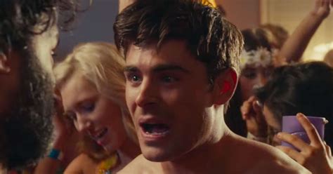 Zac Efron Does The Naked Macarena In This Dirty Grandpa Clip As God