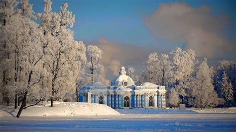 Beautiful Snowy Russian Winter Hd Wallpapers Volganga