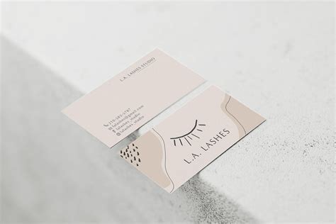 Lashes Business Card Template | Business cards creative templates, Lash business cards, Business ...