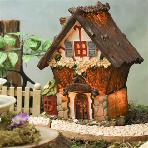Fairy Garden Cottage Fairy Garden Miniatures Dollhouse Miniatures
