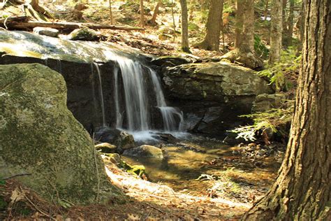 Waterfall In The Woods Photograph By Doug Mills Fine Art America
