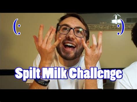 Don T Cry Over Spilt Milk Challenge CHALLENGE VIDEO YouTube
