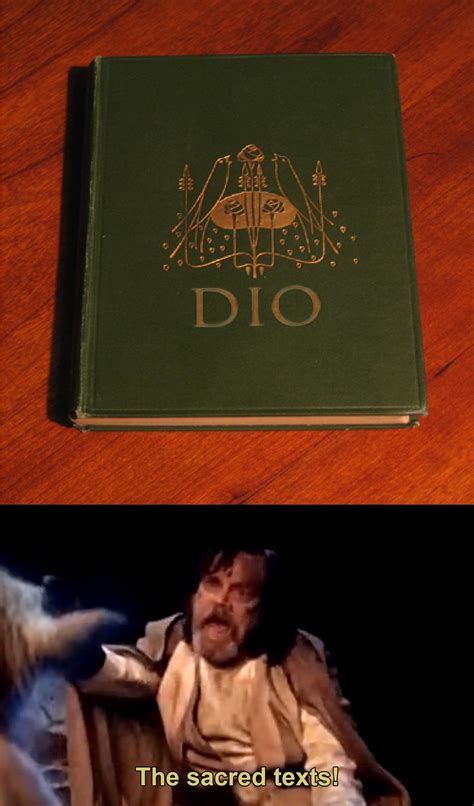 The Holy Book Of Dio Rjojomemes
