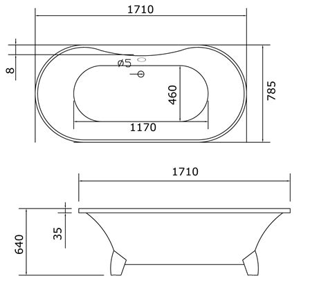 Badewannen in rechteckiger form gelten als beliebte klassiker und sind aus gutem grund die wohl am häufigsten anzutreffenden version. freistehende Design Badewanne Barock