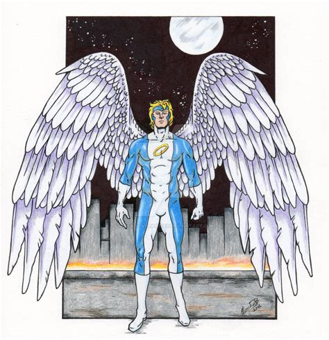 X Men Angel By Quicksilverartist On Deviantart