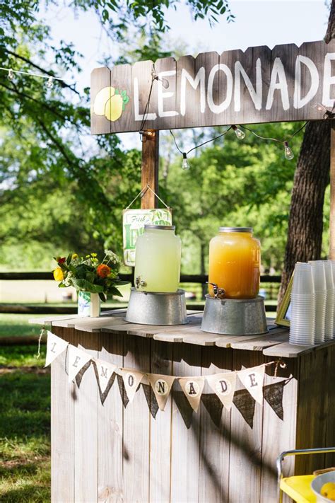 Wedding Lemonade Stand Monroe Imagery Wedding Lemonade Stand