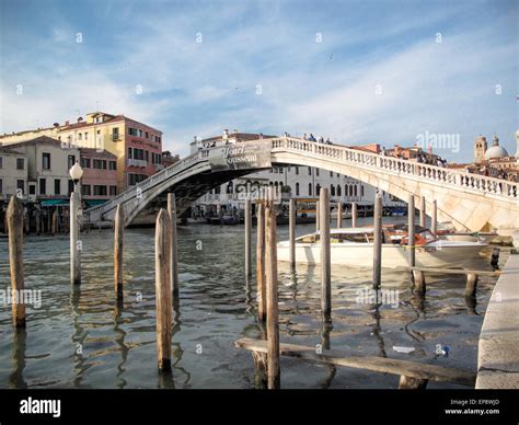 A Typical Venetian Bridge Stock Photo Alamy