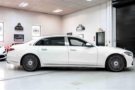 Mercedes Benz S Class White With 837 Miles For Sale Used Mercedes