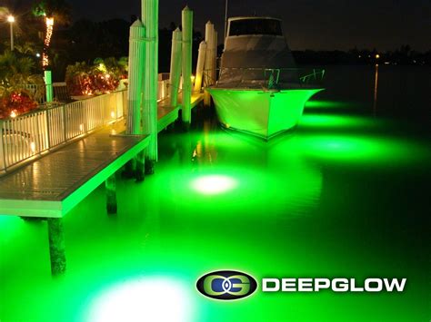 Green Glow Dock Light The Green Blob Fishing Led Underwater Light