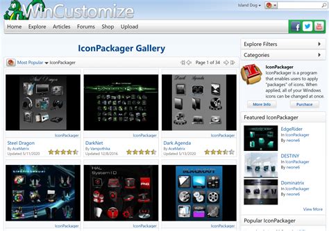 Iconpackager Windows 10 Icon Packager Latest