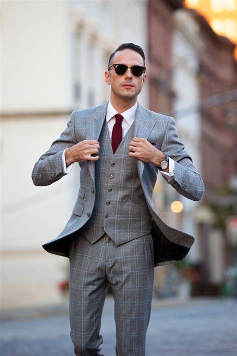 The Plaid Three Piece Suit Is A True Gentlemans Suit Heres One Way