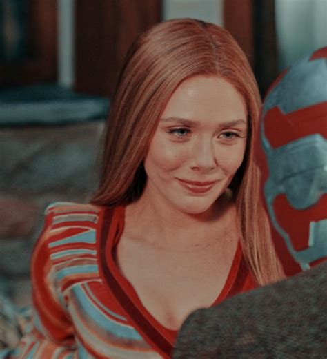 Elizabeth Olsen As Wanda Maximoff In Wandavision Episode 3 In 2021