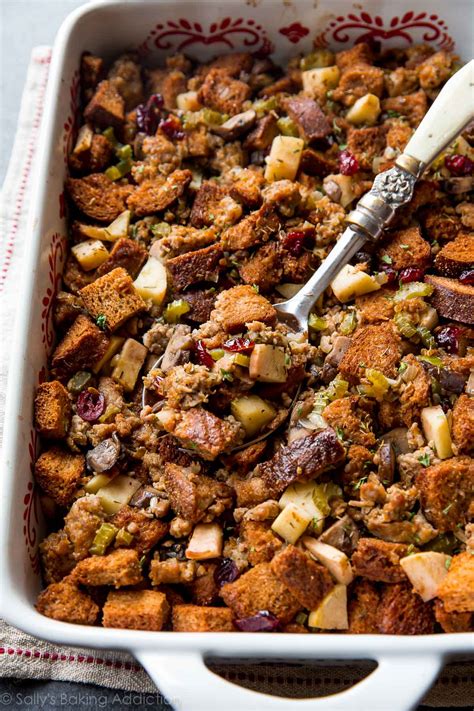 Sausage Meat And Apple Stuffing For Turkey
