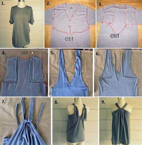 37 Awesomely Easy No Sew Diy Clothing Hacks Refashion Clothes