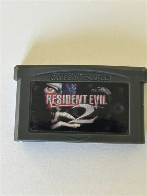 Resident Evil 2 Gba Gameboy Advance English Games Etsy