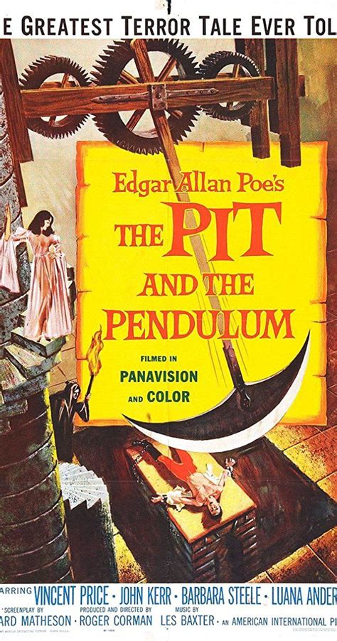 Pit And The Pendulum 1961 Directed By Roger Corman Starring Vincent