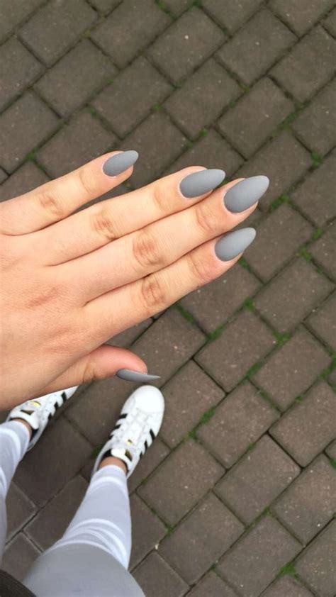 Trendy Almond Matte Nail Designs Youll Love Xuzinuo Page