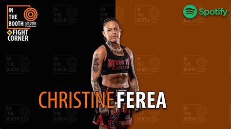 Christine Ferea In The Booth Fight Corner Youtube