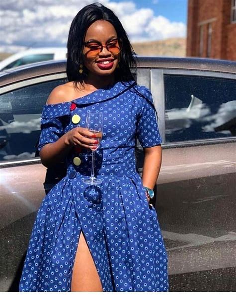 Latest And Best Shweshwe Dresses 2019 African Wax Prints Seshoeshoe
