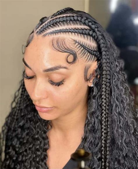 How To Do Stitch Braids With A Quick Weave Or Sew In Curly Human Hair
