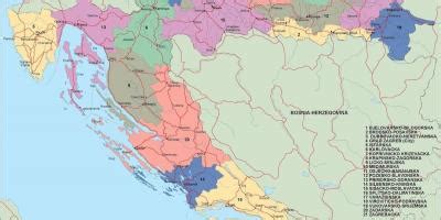 La mappa stradale di croazia città mostra tutte le tortuose strade della croazia. Croazia mappa politica - la Mappa della croazia politico ...