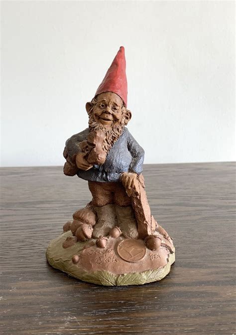 Tom Clark Gnome Doug Sculpture Vintage Resin Etsy Tom Clark