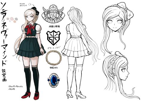Sonia Nevermind Danganronpa Characters Character Design Anime