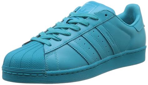 Hip, hipper, sneaker für damen ☺ rein in die neusten damenmodelle und style dich lässig wie nie | erobere die straßen mit deinem neuen lieblingssneaker adidas Superstar Foundation (türkis, Herren Sneaker ...