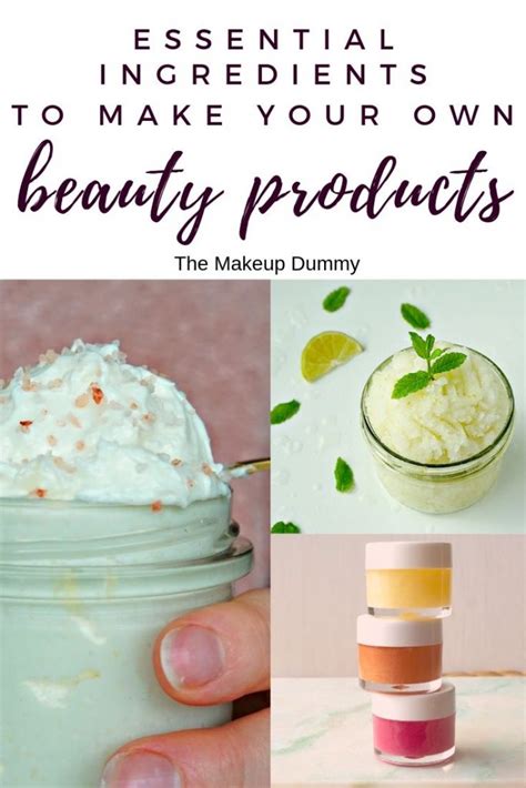 Make Your Own Skincare Full List Of Diy Ingredients The Makeup Dummy