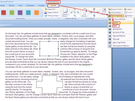 Format Text Boxes In Word Ms Word Know How Pelajaran