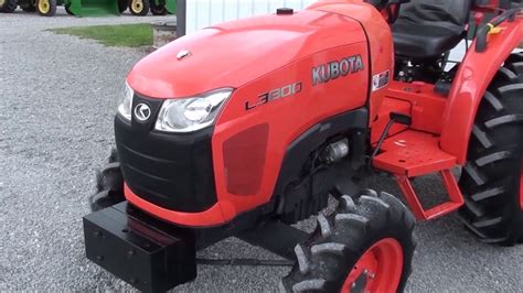 Kubota L3800 Compact Utility Tractor Review And Specs 41 Off