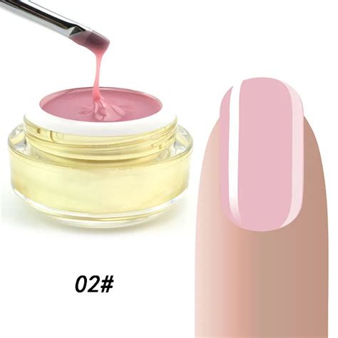 New Colors Gel Polish Thickness Builder Gel Nails Pink Finger Uv Base Extension Glue Manicure